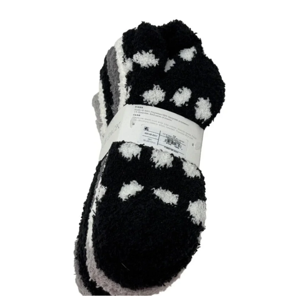 Women's 6 Pack Cozies‎ Low Cut Socks Size 4-10